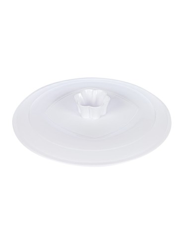 TAPA GIRATORTILLAS 28 CM. BLANCA