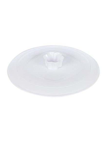 TAPA GIRATORTILLAS 28 CM. BLANCA