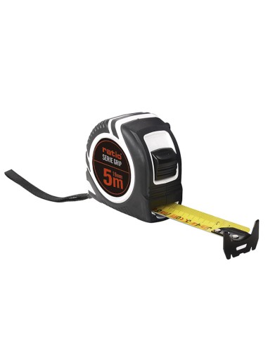 FLEXOMETRO CINTA 19/5M. GRIP RATIO
