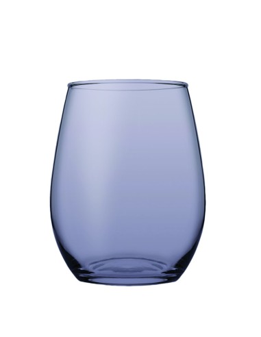 VASO CRISTAL AMBER 350CC. 6 UN. PÚRPURA