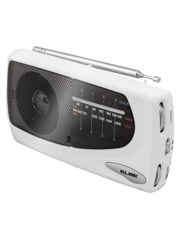RADIO PORTÁTIL AM/FM  ELBE RF-52-SOB