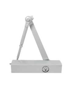 CIERRAPUERTAS DC3-H-100 PLATA RETENCION