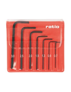 LLAVES ALLEN JGO.7 (0,7-3MM) PRECIS.RATI
