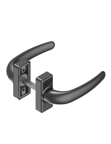 MANUBRIO ALUMINIO NEGRO. M. 6080