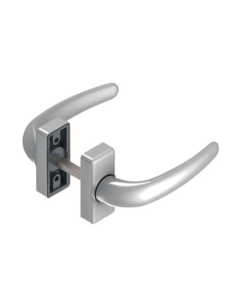 MANUBRIO ALUMINIO PLATA. M. 6080