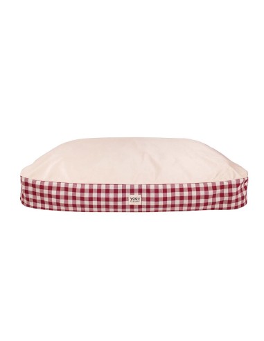 Yagu Colchon Happy Vichy Rojo T-1 76x51x17 cm