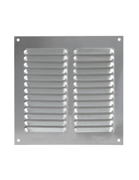 REJILLA VENT.ALUM.S/PEST.30X30 PLATA