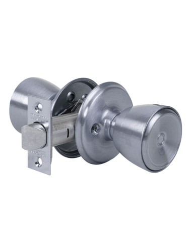 CERRADURA POMOS 508-4-4-70.  INOX MCM