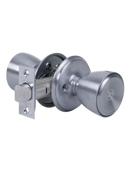 CERRADURA POMOS 508-4-4-70.  INOX MCM