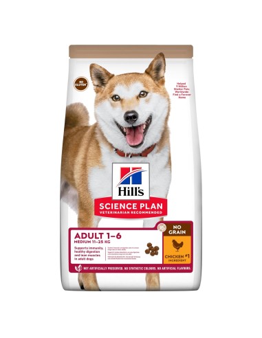 Hills SP Canine Adult Med No Grain Pollo 2,5 kg