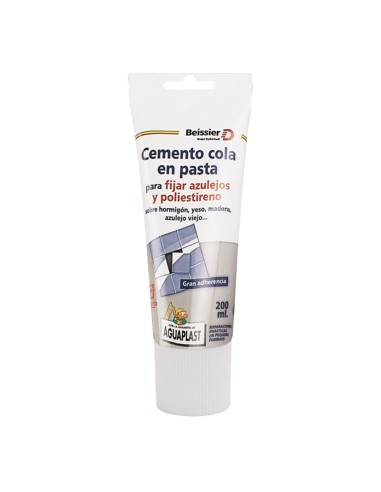 AGUAPLAST COLA EN PASTA TUBO 200 ML