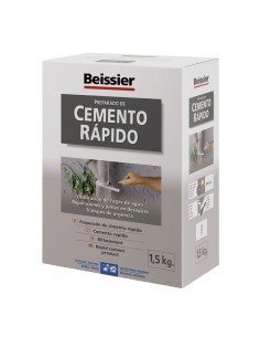 CEMENTO RAPIDO COLOR GRIS 1,5 KG