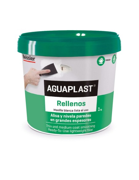 AGUAPLAST CAPA GRUESA PASTA 1 KG,