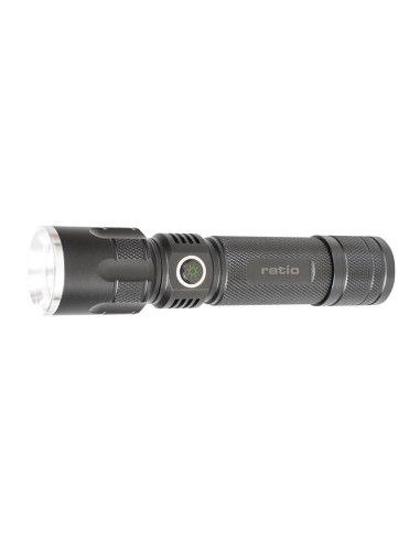 LINTERNA LED CREE+COB 300 LM RATIO