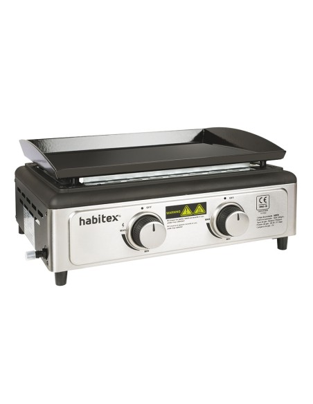 BARBACOA-PLANCHA GAS BT 50. 53X46X23 CM