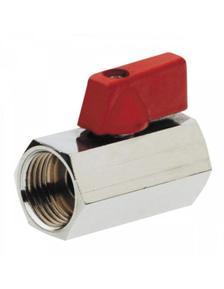 VALV ESF MINI PN-16 HH MANDO M ROJO 1/2"