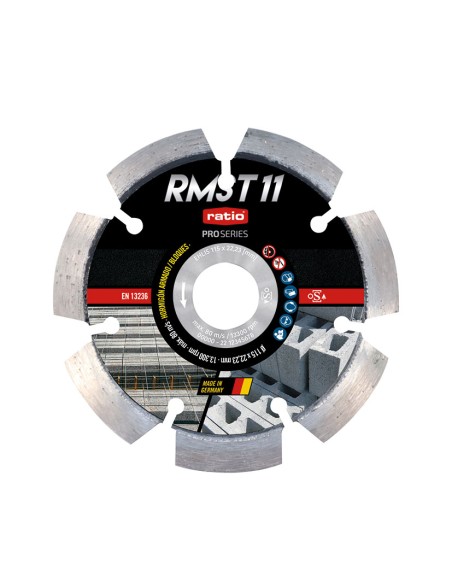 DISCO SEGM.LASER RMST11 115 MM.RATIO