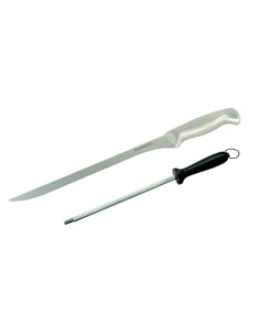 CUCHILLO JAMONERO + CHAIRA FACKELMANN