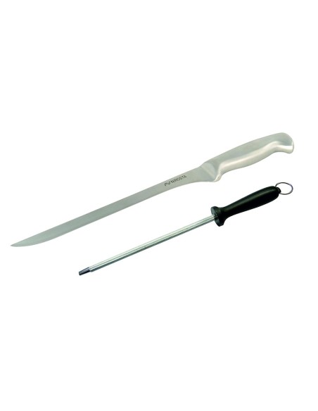 CUCHILLO JAMONERO + CHAIRA FACKELMANN
