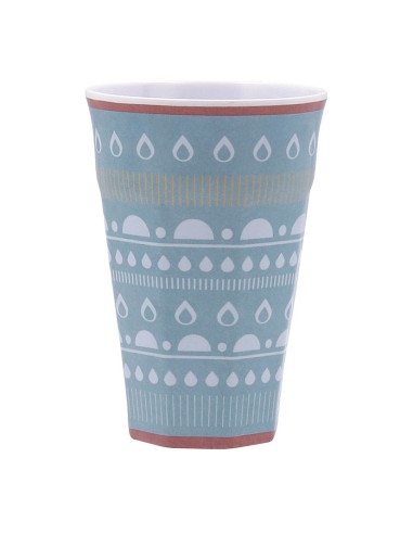 MELAMINA ARIZONA QD. VASO ALTO H12CM.