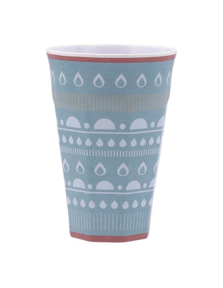 MELAMINA ARIZONA QD. VASO ALTO H12CM.