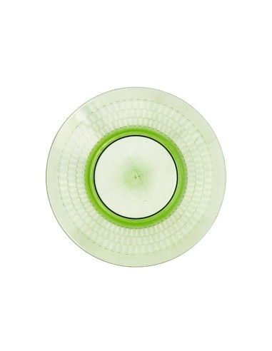 JGO.VIBA PS QD. PLATO POSTRE 20CM. VERDE