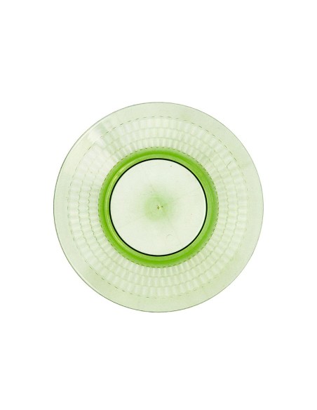JGO.VIBA PS QD. PLATO POSTRE 20CM. VERDE