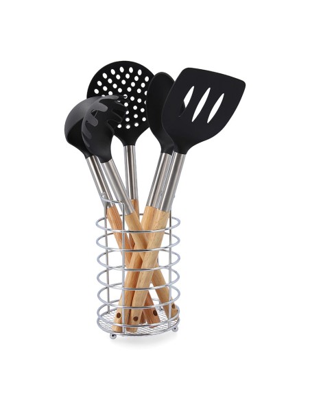 JGO.5 UTILES COCINA MADERA BAOBAB+BASE