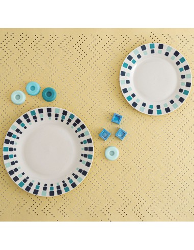 VAJILLA PORCELANA 18 PZ. SIMETRIC QD