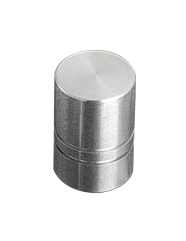 POMO INOXIDABLE CEPILLADO Ø 13MM