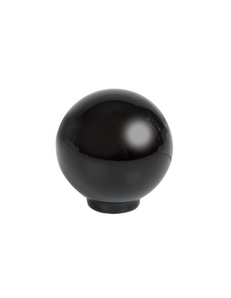 POMO PLÁSTICO. POLI DUR. Ø 34 mm. NEGRO.