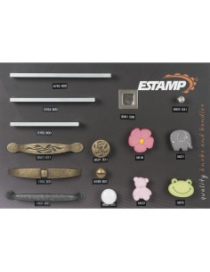 EXPOSITOR TIRADORES/POMOS INFANT.ESTAMP