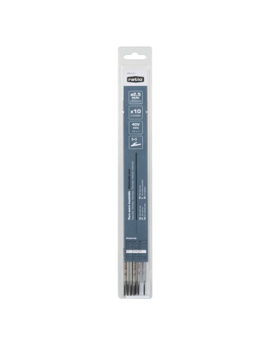 ELECTRODO INOX. 2,5MM. 10 UDAD. RATIO