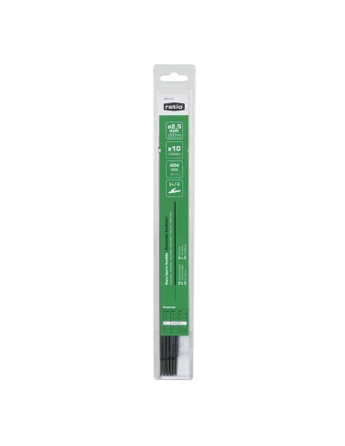 ELECTRODO FUNDICION 2,5MM. 10 UDAD.RATIO