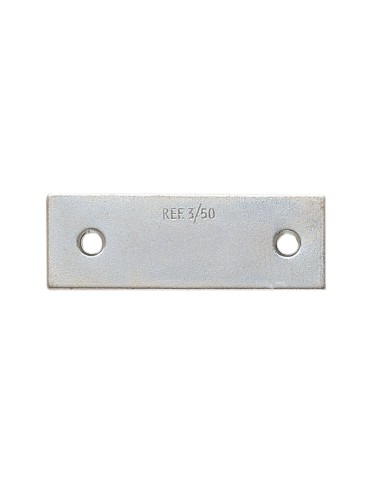 PLACA PARA CARTELA CINCADA 36,5X13 MM.