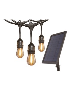 GUIRNALDA EXTERIOR LED SOLAR 6M