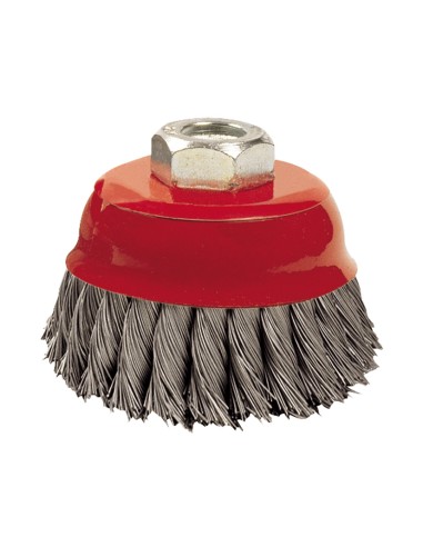 CEPILLO TAZA ALAMBRE TRENZADO 65MM