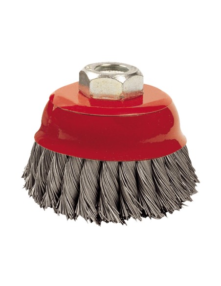 CEPILLO TAZA ALAMBRE TRENZADO 65MM