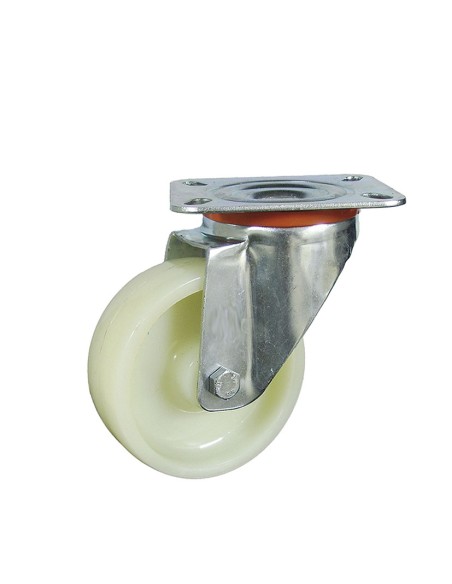 RUEDA GIRATORIA NYLON POLIAMIDA 80