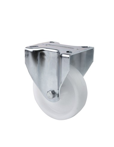 RUEDA POLIAMIX PLETINA FIJA ZV-UT 125