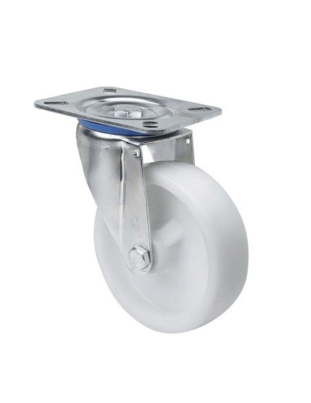 RUEDA POLIAMIX PLET. GIRATORIA ZV-UT 80