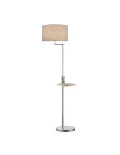 LÁMPARA DE PIE VINTAGE 160CM C/USB 1XE27