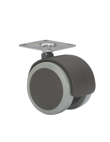 RUEDA POLIUR. PLETINA GIRATORIA "DK" 50
