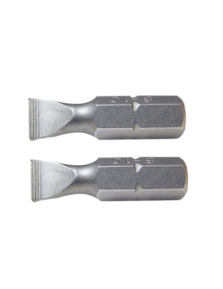 PUNTAS 25MM.PLANAS 4,5MM JGO.2RATIO