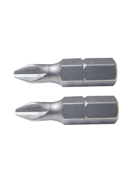 PUNTAS 25MM.PHILLIPS Nº1 JGO.2RATIO