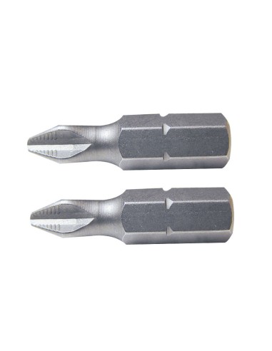 PUNTAS 25MM.PHILLIPS Nº2 JGO.2RATIO