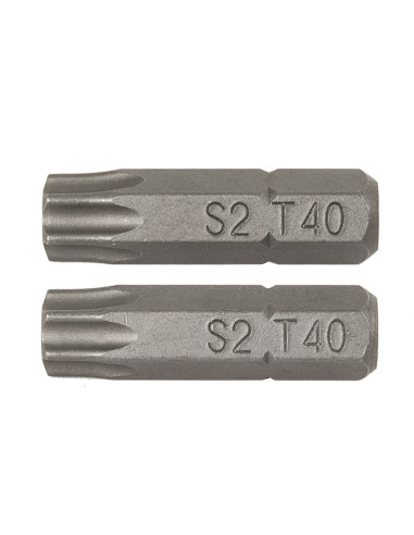 PUNTAS 25MM.TORX Nº.30 JGO. 2 RATIO
