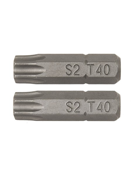 PUNTAS 25MM.TORX Nº.30 JGO. 2 RATIO