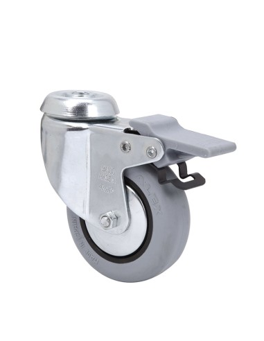 RUEDA GOMA GRIS S.GI.C/FRENO 80 "BH-PGI"