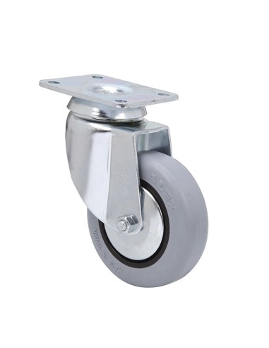 RUEDA GOMA GRIS PLETINA GIR.80 "BH-PGI"